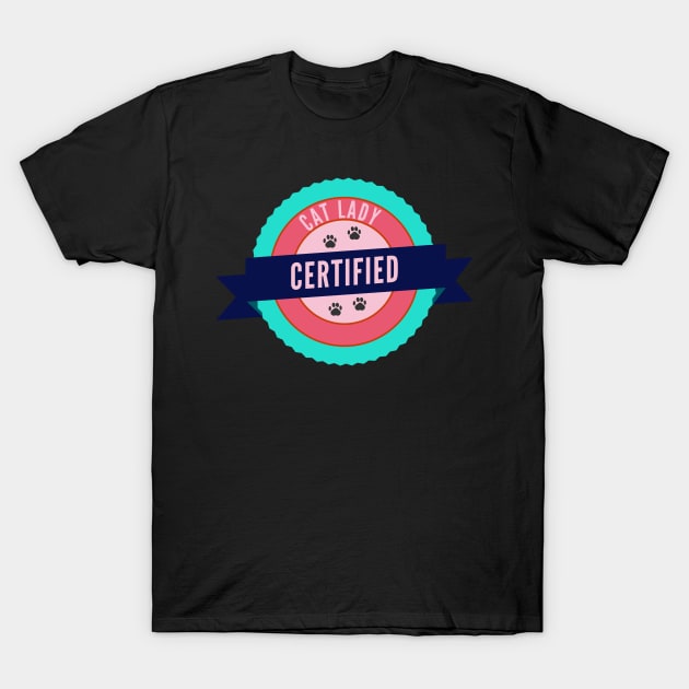 Certified cat lady T-Shirt by cocodes